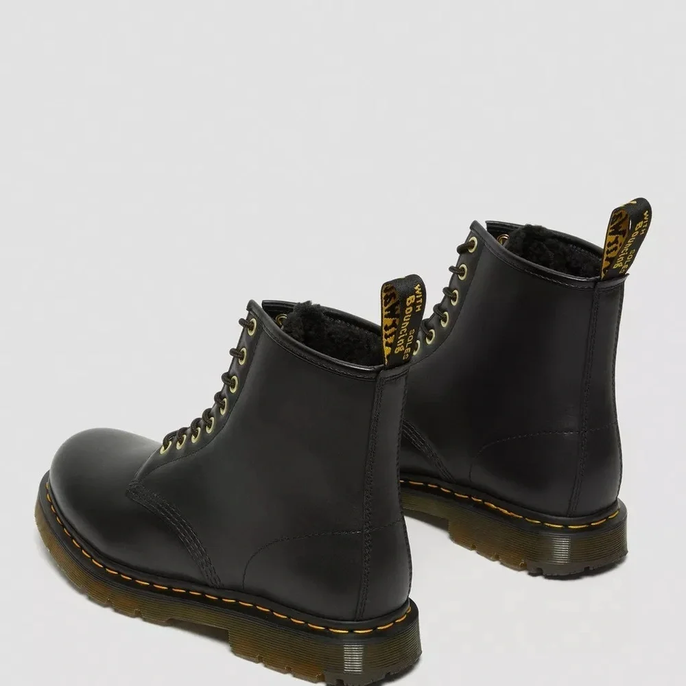 Dr. Martens 1460 WarmWair Grizzly Leather Boots